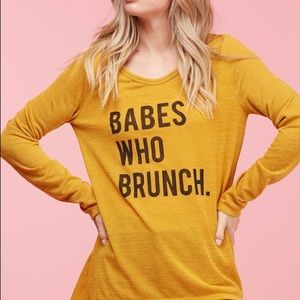 Babes who brunch tee